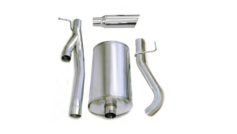Load image into Gallery viewer, Corsa 2003-2006 Chevrolet Silverado Ext. Cab/Short Bed 2500 6.0L V8 Polished Sport Cat-Back Exhaust
