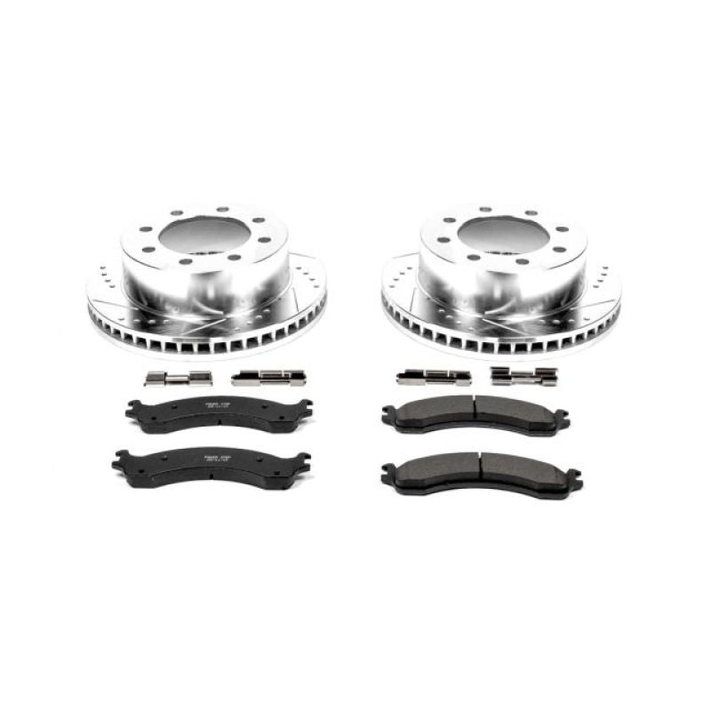 Load image into Gallery viewer, Power Stop 00-02 Dodge Ram 2500 Front Z23 Evolution Sport Brake Kit
