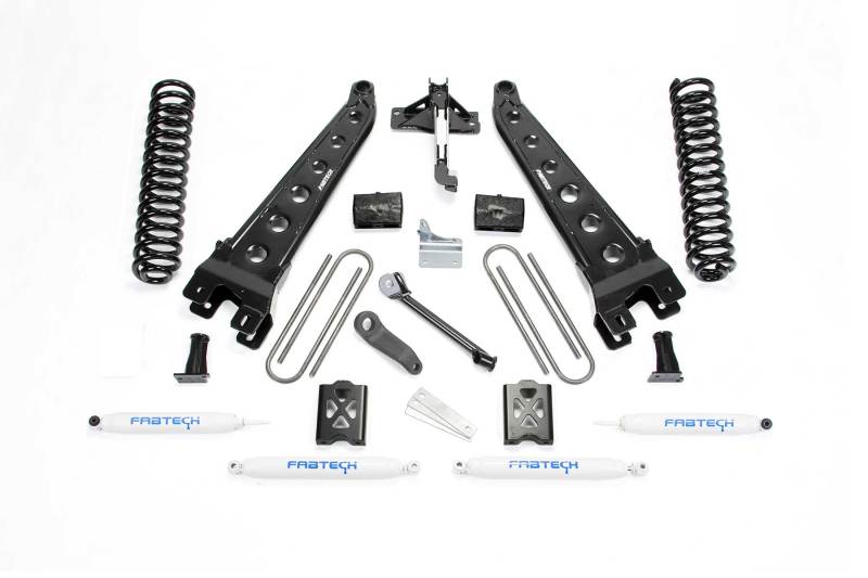 Load image into Gallery viewer, Fabtech 05-07 Ford F350 4WD 6in Rad Arm Sys w/Coils &amp; Perf Shks
