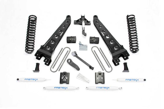 Fabtech 05-07 Ford F250 4WD w/Factory Overload 6in Rad Arm Sys w/Coils & Perf Shks