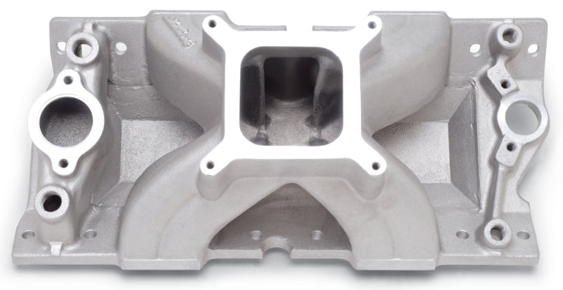 Load image into Gallery viewer, Edelbrock Super Victor SBC Manifold for GM Cast Iron Vortec Heads (Race Manifold)
