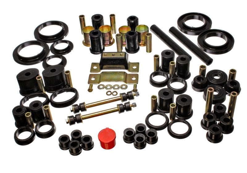 Load image into Gallery viewer, Energy Suspension 85-93 Ford Mustang Black Hyper-flex Master Bushing Set w/ V-8
