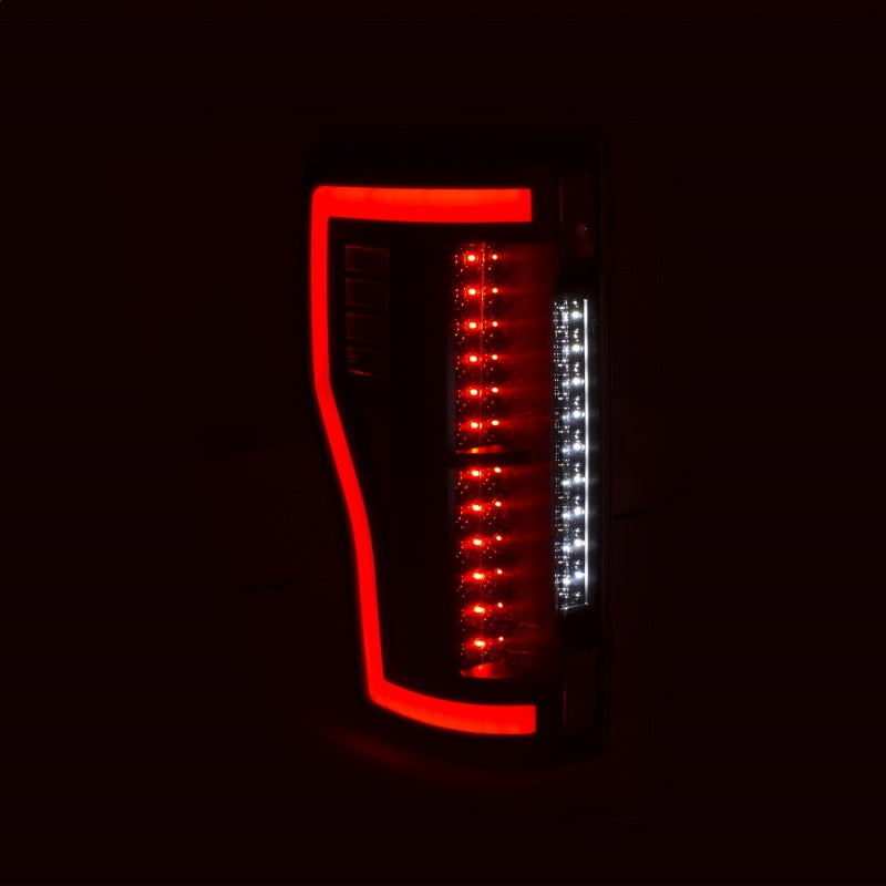 Load image into Gallery viewer, ANZO 2017+ Ford F-250 LED Taillights - Black/Clear
