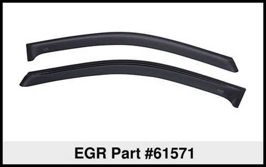 EGR 14+ Chev Silverado Reg Cab Tape-On Window Visors - Set of 2