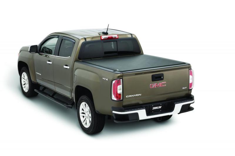 Load image into Gallery viewer, Tonno Pro 15-19 Chevy Colorado 5ft Fleetside Lo-Roll Tonneau Cover
