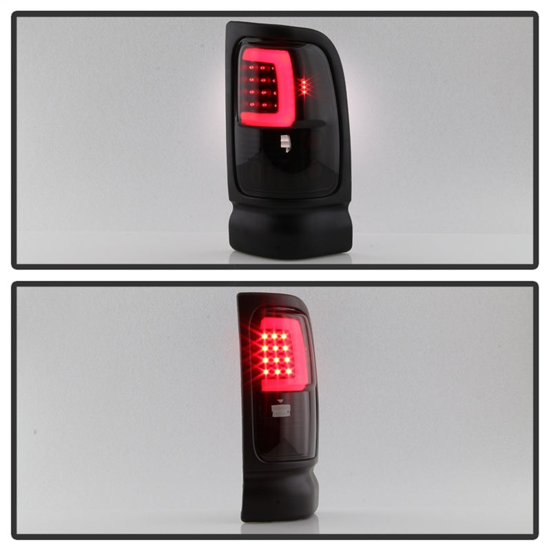 Load image into Gallery viewer, xTune Dodge Ram 1500 94-01 Tail Lights - Light Bar LED - Black ALT-ON-DRAM94V3-LBLED-BSM
