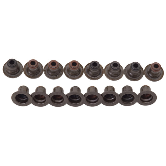 Edelbrock Spring Seat Locator/Seal Kit for Cylinder Heads Using 8mm Valves w/ 1 30In Beehive Springs