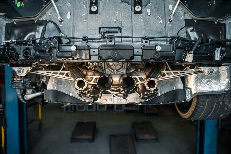 Load image into Gallery viewer, Corsa 23-25 Chevrolet Corvette C8 Z06 3in Valved Cat-Back Exhaust Muffler Delete Track Systemw/o Tip
