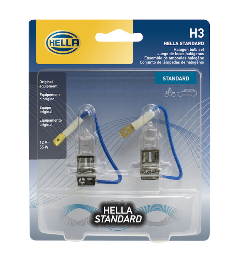 Load image into Gallery viewer, Hella Bulb H3 12V 55W Pk22S T325 (2)
