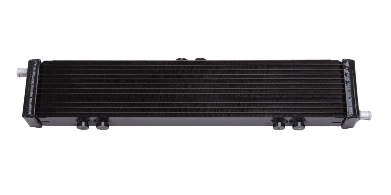 Load image into Gallery viewer, Edelbrock Heat Exchanger Single Pass Dual Row 22 000 Btu/Hr 26 5In W X 5In H X 2 62In D Black
