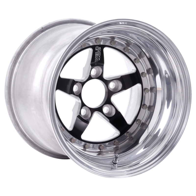 Load image into Gallery viewer, Weld Weldstar 15x10 / 5x4.75 BP / 5.5in. BS Black Wheel - Non-Beadlock
