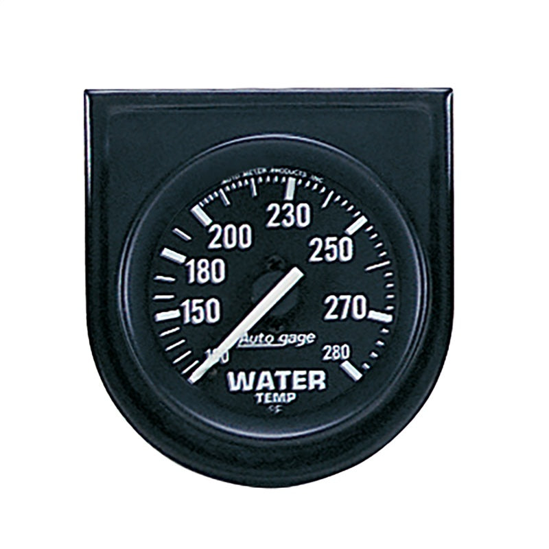 Load image into Gallery viewer, Autometer AutoGage 52.4mm Mechanical 100-280 Deg F Water Temp Gauge - Black
