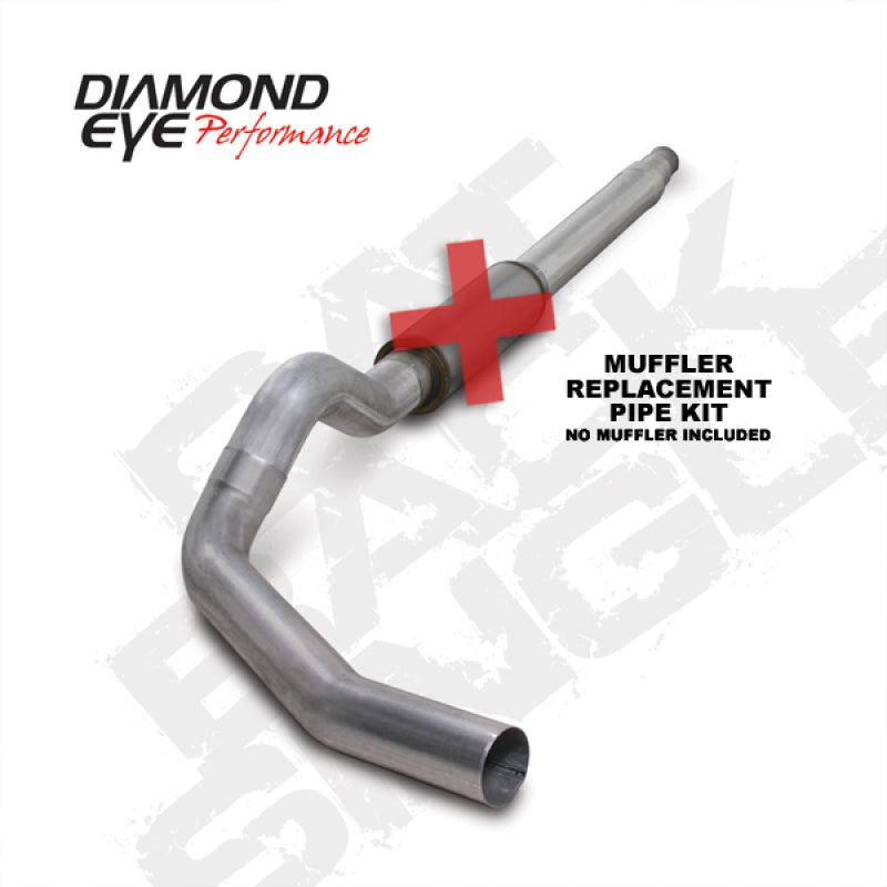 Load image into Gallery viewer, Diamond Eye KIT 5in Catback MFLR RPLCMENT PIPE Single AL: 94-97 FORD 7.3L F250/F350 PWRSTROKE
