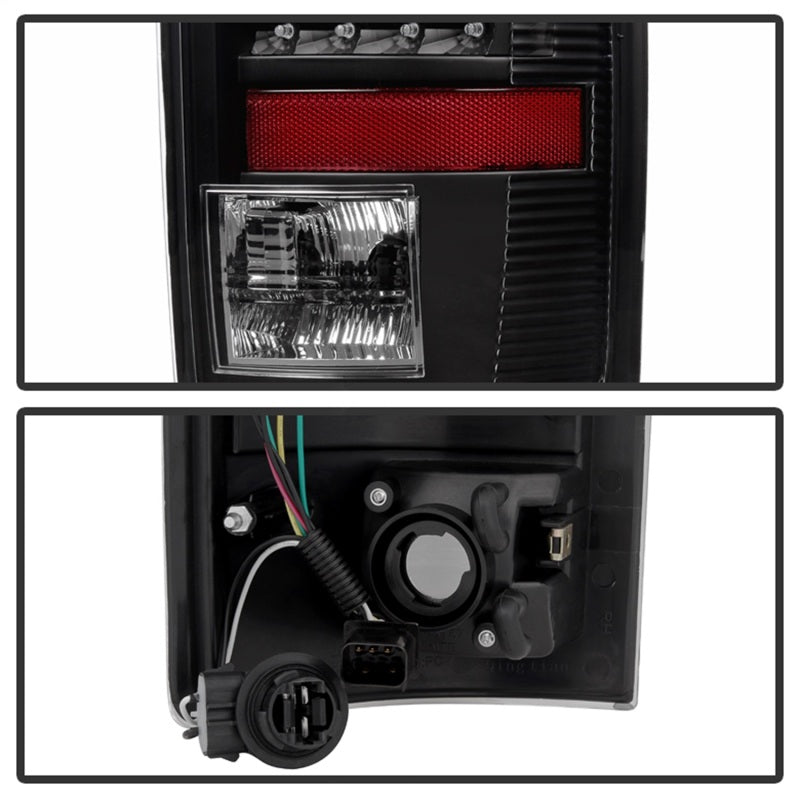 Load image into Gallery viewer, xTune Dodge Ram 02-06 1500 / Ram 2500/3500 03-06 LED Tail Light Black ALT-JH-DR02-LED-BK
