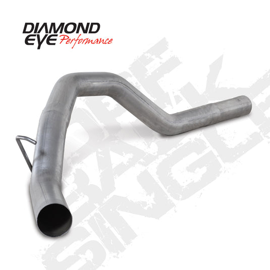 Diamond Eye KIT 4in DPF-BACK Single AL: DODGE 6.7L 2500 2014 SHORT BOX CREW CAB & MEGA CAB