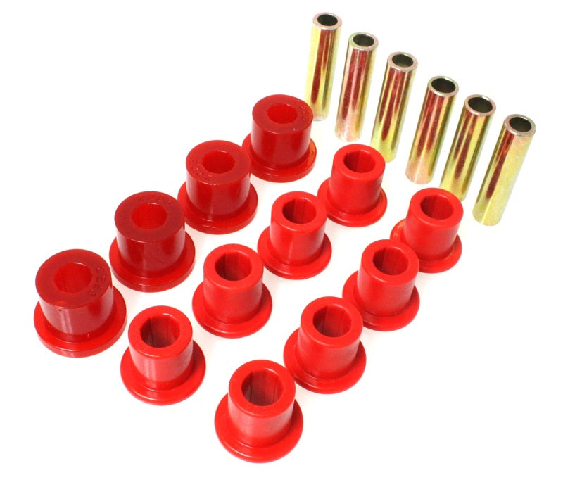 Load image into Gallery viewer, Energy Suspension Jeep Spring Bushing Set - Red
