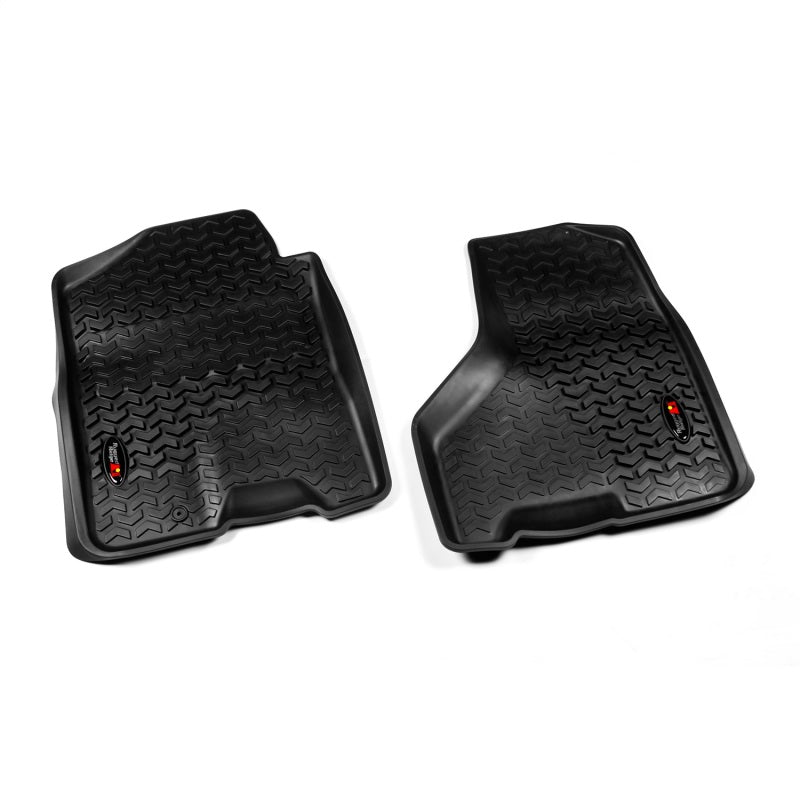 Load image into Gallery viewer, Rugged Ridge Floor Liner Front Black 2009-2011 Dodge Ram 1500 / 2500 / 3500 Crew Cab
