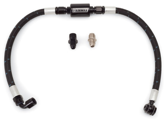 Edelbrock Fuel Hose Assembly Proclassic Finish w/ Competition Filter SBC