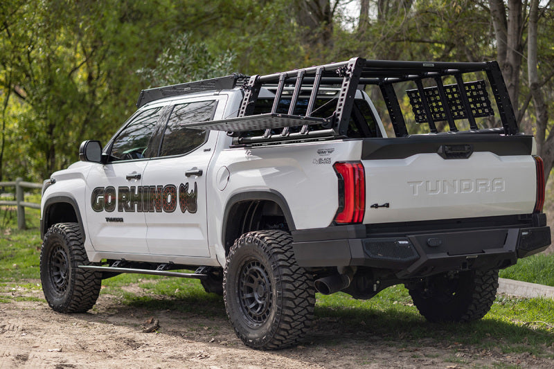 Load image into Gallery viewer, Go Rhino XRS Accessory Gear Table for Full-Sized Trucks (Mounts to 5952000T) - Tex. Blk
