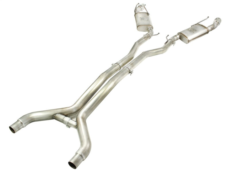 Load image into Gallery viewer, aFe MACHForce XP Exhaust 3in Stainless Stee CB/10-13 Chevy Camaro V8-6.2L (td) (pol tip)
