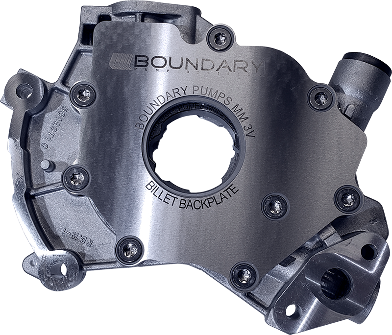 Load image into Gallery viewer, Boundary 99-15 Ford Modular Motor (All Types) V8 Oil Pump Assembly w/Billet Back Plate
