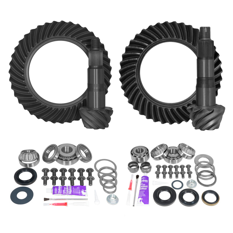 Load image into Gallery viewer, Yukon Gear Ring &amp; Pinion Gear Kit Front &amp; Rear for Toyota 10.5/9R Differential 5.29 Ratio
