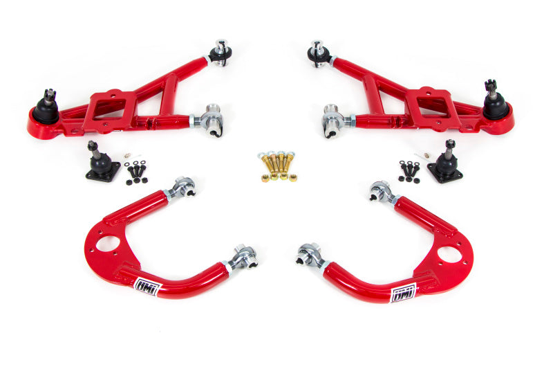 Load image into Gallery viewer, UMI Performance 93-02 GM F-Body Front A-Arm Kit Adjustable Drag
