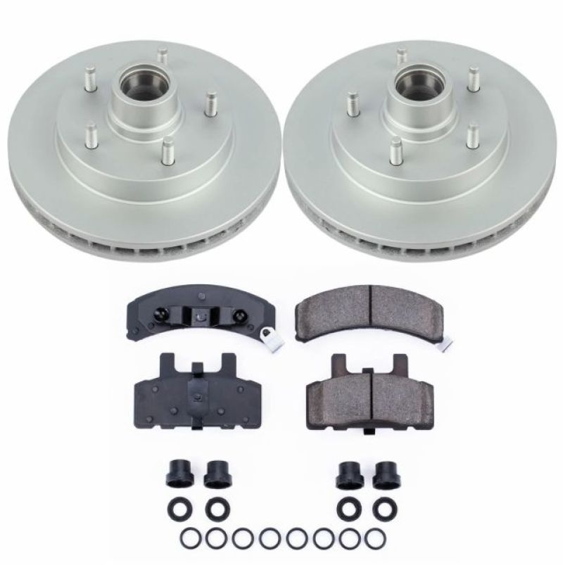 Load image into Gallery viewer, Power Stop 94-99 Dodge Ram 1500 Front Z17 Evolution Geomet Coated Brake Kit
