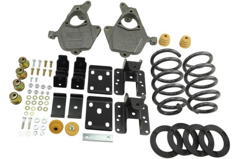 Load image into Gallery viewer, Belltech LOWERING KIT 14 Silverado/Sierra Ext/Crew Cab 2WD 3in or 4in Ft/5in or 6in Rr w/o Shocks
