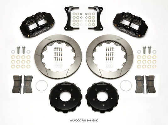 Wilwood Narrow Superlite 4R Front Hat Kit 12.88in 2007-Up Jeep Wrangler