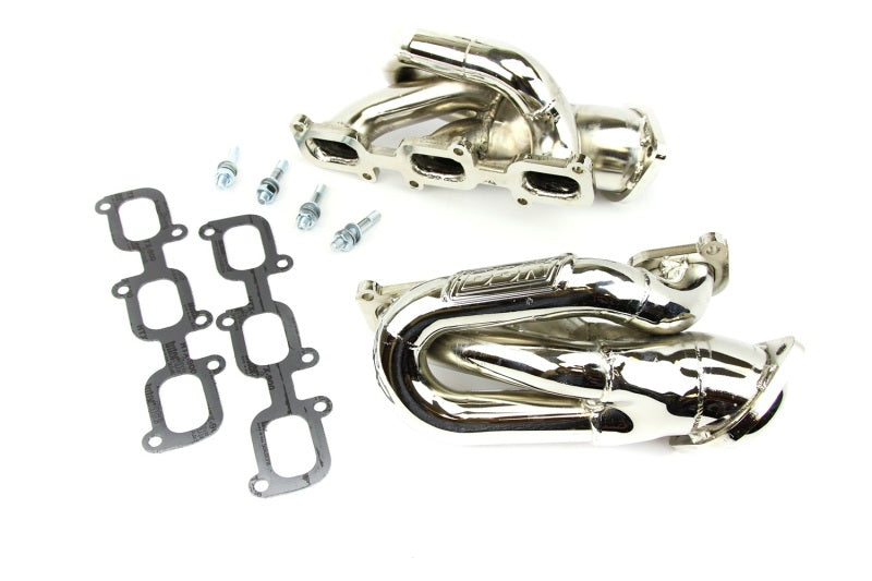 Load image into Gallery viewer, BBK 11-15 Ford Mustang 3.7L Shorty Tuned Length Header - 1-5/8 Titanium Ceramic (CARB EO 11-14 Only)
