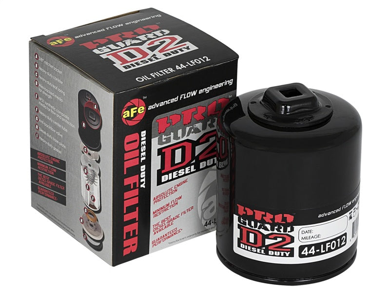 Load image into Gallery viewer, aFe Pro GUARD D2 Oil Filter 07-14 GM Trucks V8 4.8L/5.3L/6.0L/6.2L (4 Pack)
