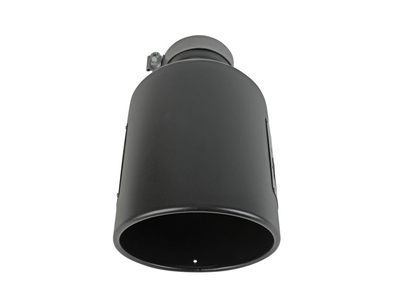 Load image into Gallery viewer, aFe Power MACH Force-Xp 409 Stainless Steel Clamp-on Exhaust Tip Black
