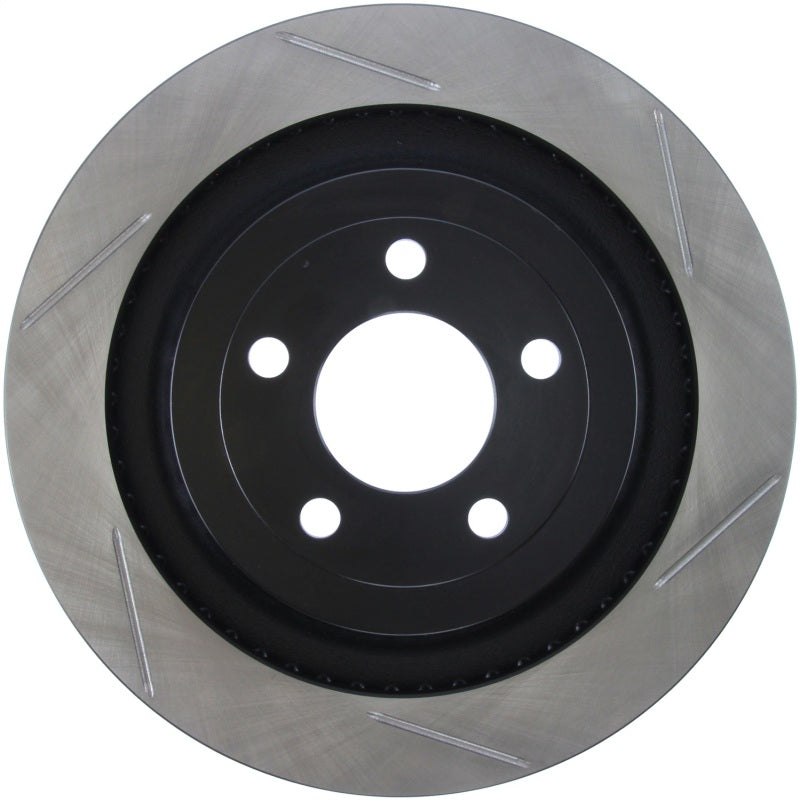 Load image into Gallery viewer, StopTech 2015 Ford Mustang GT w/ Brembo Brakes Left Rear Slotted Brake Rotor

