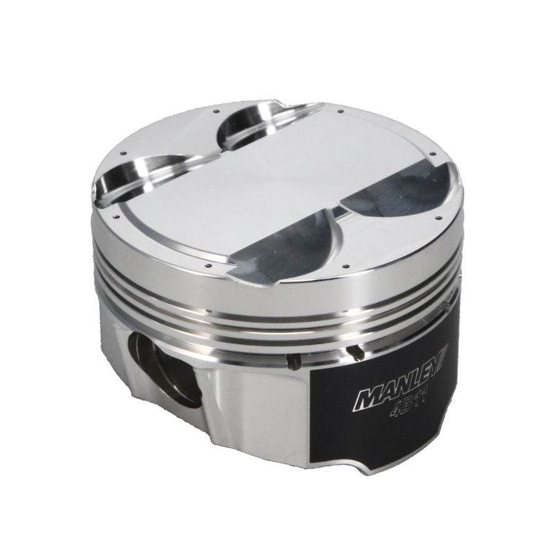 Load image into Gallery viewer, Manley 08+ Mitsubishi 4B11T 86mm STD -5cc Dome 9.0:1 CR Platinum Series Piston Set w/ Rings

