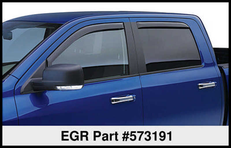 Load image into Gallery viewer, EGR 04+ Ford F/S Pickup / 06+ Lincoln MK LT In-Channel Window Visors - Set of 4 (573191)
