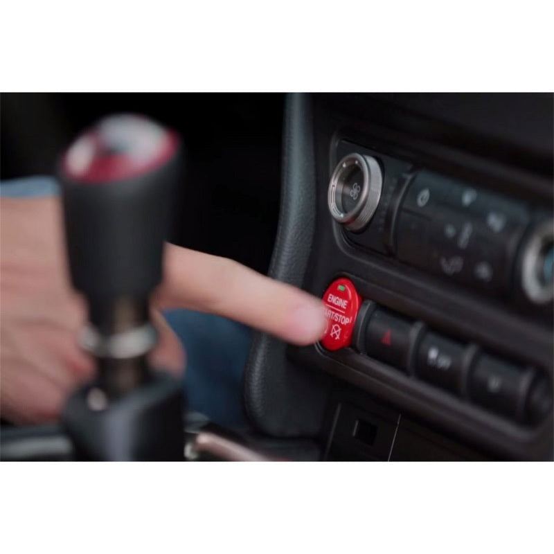 Load image into Gallery viewer, Ford Racing 15-17 Mustang Red Starter Button Installation Kit
