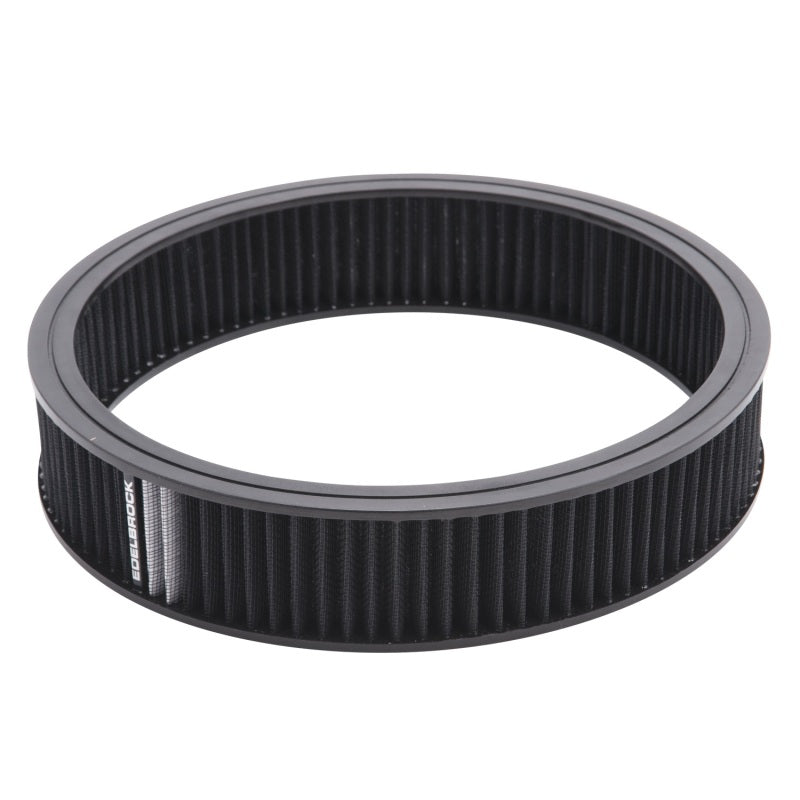 Load image into Gallery viewer, Edelbrock Air Cleaner Element Pro-Flo 3In Tall 14In Diameter Black

