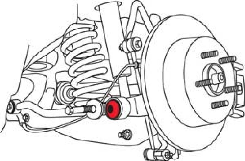 Load image into Gallery viewer, SPC Performance 05+ Chrysler 300/04-08 Pacifica/08+ Dodge Challenger/06+ Charger Rear Toe Bushing
