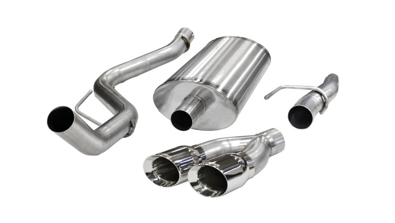 Load image into Gallery viewer, Corsa 2011-2014 Ford F-150 5.0L V8 Polished Sport Cat-Back Exhaust
