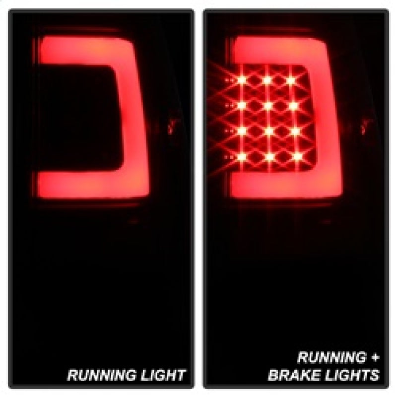 Load image into Gallery viewer, xTune 07-13 Toyota Tundra Light Bar LED Tail lights - Black (ALT-ON-TTU07V2-LBLED-BK)
