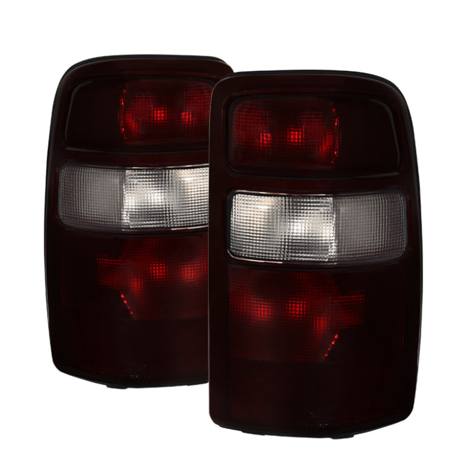 xTune Chevy Suburban Tahoe 00-06 OEM Style Tail Lights Red Smoked ALT-JH-CSUB04-OE-RSM