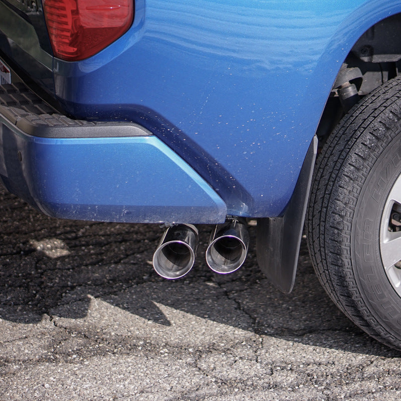 Load image into Gallery viewer, Stainless Works 2014+ Toyota Tundra 5.7L Legend Series Cat-Back Exhaust w/Polished Tips
