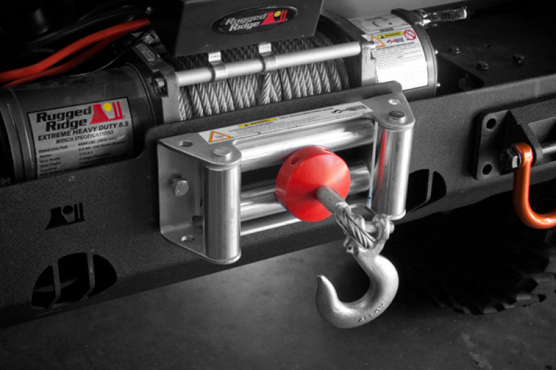 Load image into Gallery viewer, Rugged Ridge Winch Cable Stopper Red
