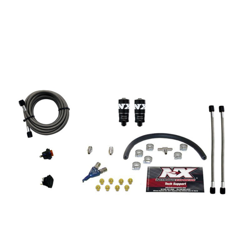 Load image into Gallery viewer, Nitrous Express Hitman EFI Single Nozzle Piranha Nitrous Kit (35-75HP) w/o Bottle
