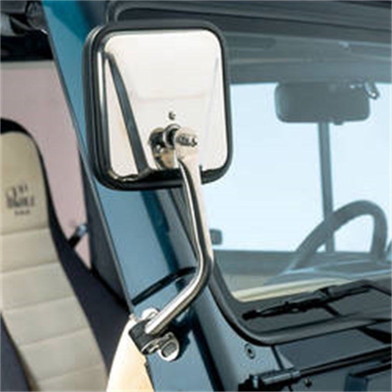 Load image into Gallery viewer, Rugged Ridge 97-06 Jeep Wrangler TJ Black CJ-Style Side Mirror Kit
