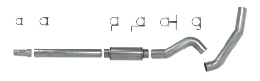 Diamond Eye KIT 5in Catback Single AL: 03-07 FORD 6.0L F250/F350