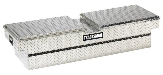 Tradesman Aluminum Gull Wing Cross Bed Truck Tool Box (72in.) - Brite