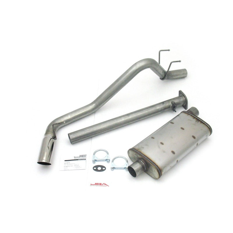 Load image into Gallery viewer, JBA 00-04 Toyota Tacoma (Xtra Cab) 3.4L 409SS Pass Side Single Exit Cat-Back Exhaust
