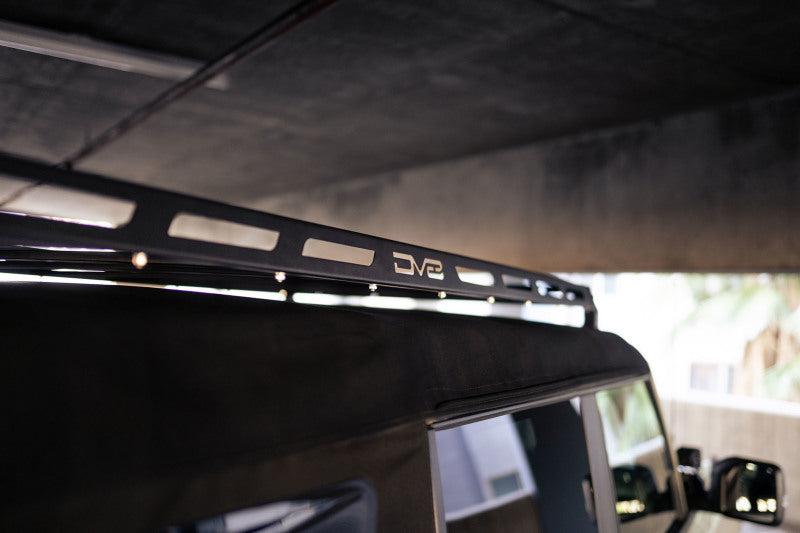 Load image into Gallery viewer, DV8 Offroad 21-23 Ford Bronco Soft Top Roof Rack
